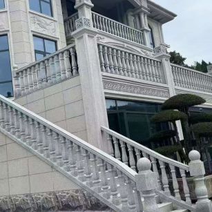 西藏 芝麻白别墅，栏杆