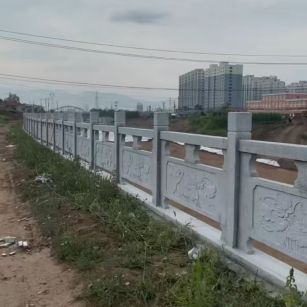 西藏 石材河道栏杆