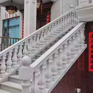 西藏 天然石材 阳台庭院护栏、栏杆