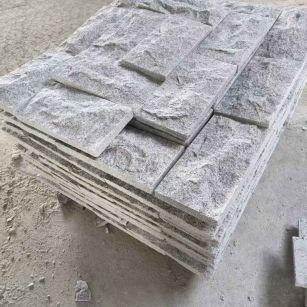 西藏 芝麻白蘑菇石、自然面