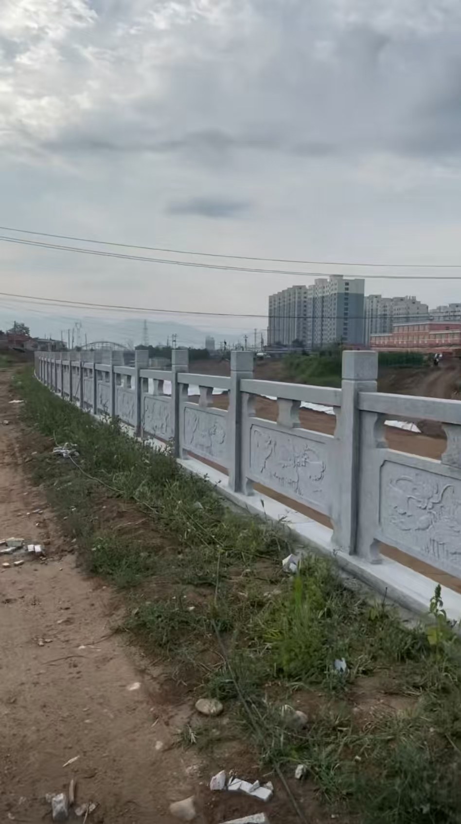 西藏 石材河道栏杆
