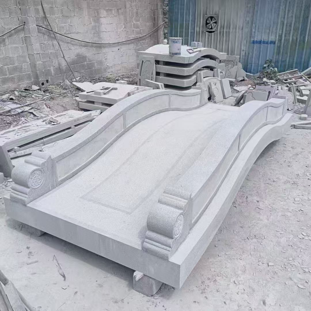 西藏 芝麻灰花岗岩园林景观 小石桥