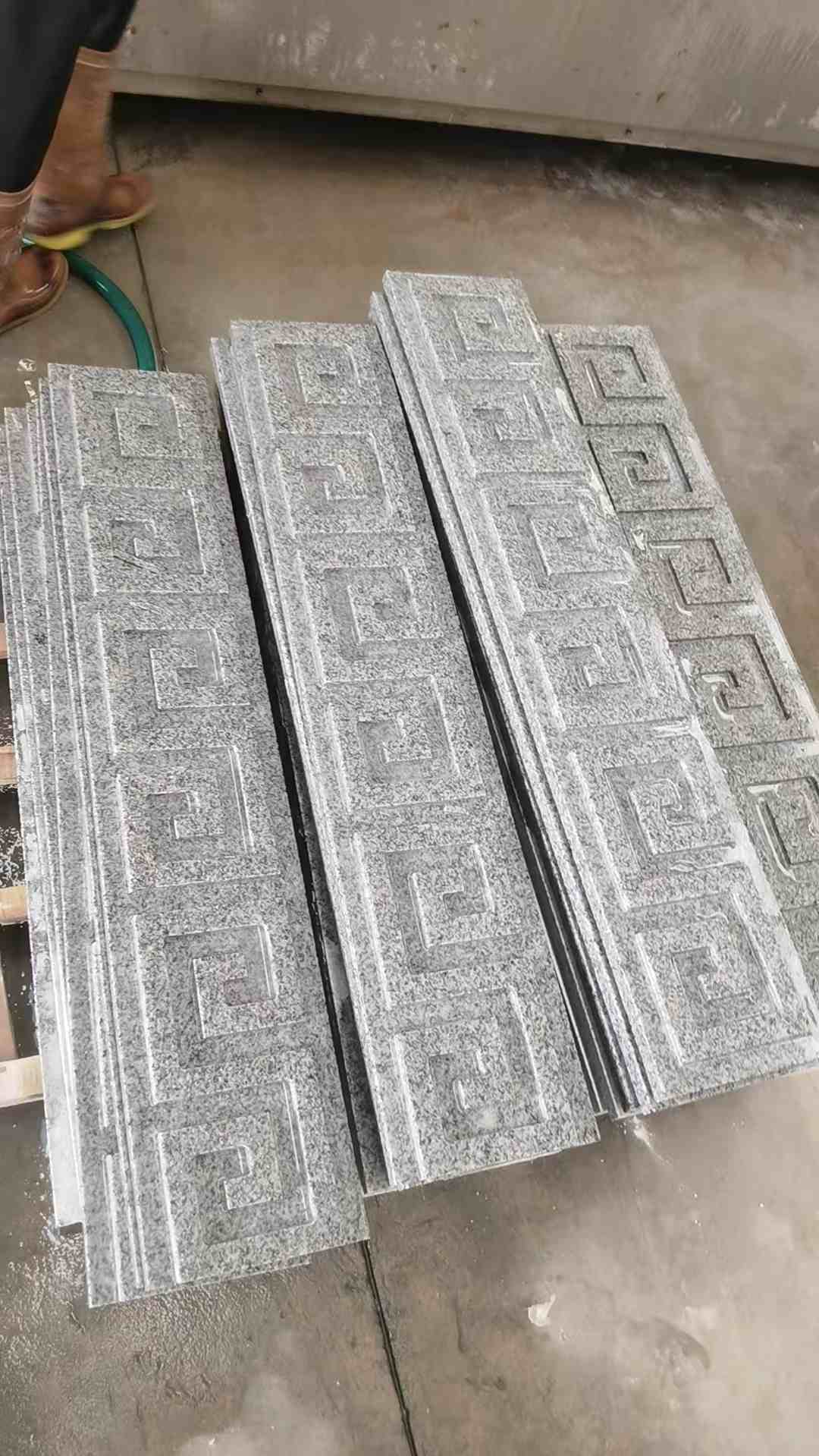 西藏 别墅回纹线条，雕刻