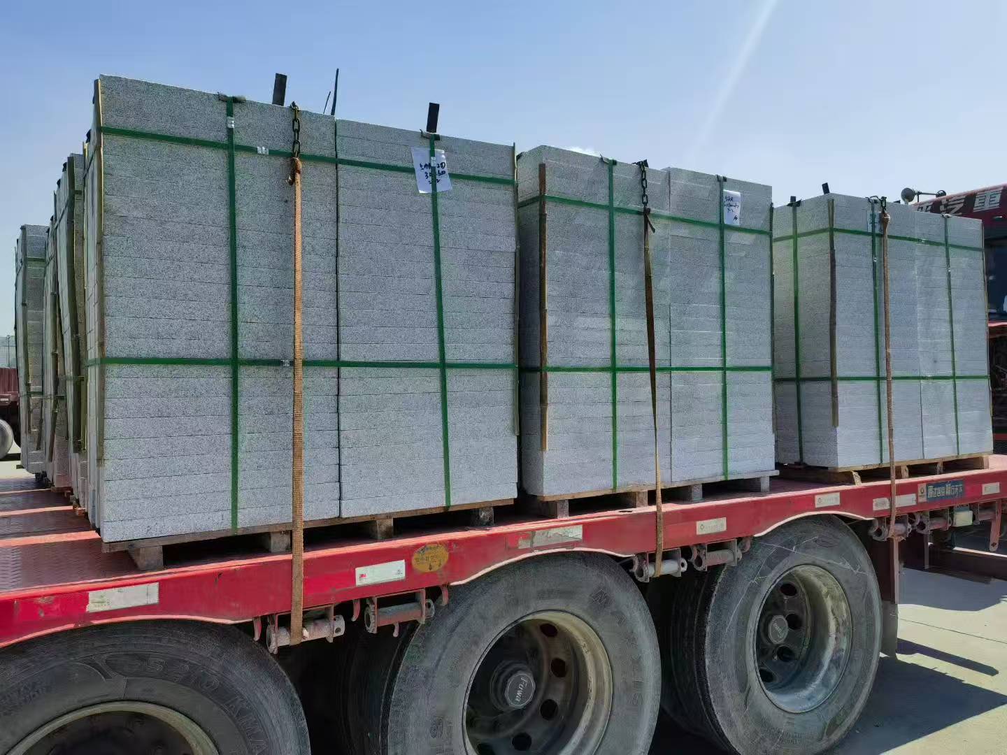 西藏 芝麻白花岗岩地铺石