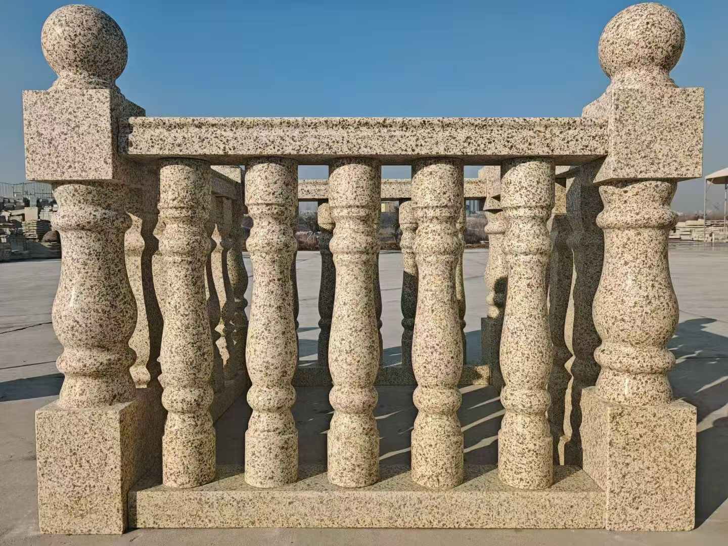 西藏 黄金麻栏杆（扶手，花瓶柱，将军柱）